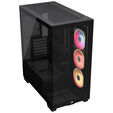Caixa E-ATX Corsair 3500X LXR Link RGB Preto Vidro Temperado image number null