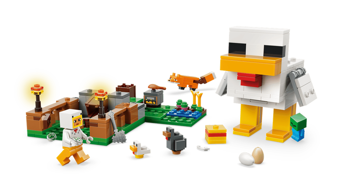 LEGO Minecraft: Quinta da Galinha, 233 Pe&ccedil;as (21585) image number 3