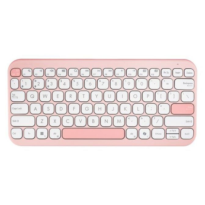 Teclado Asus Marshmallow KW100 Bluetooth Rosa image number 0