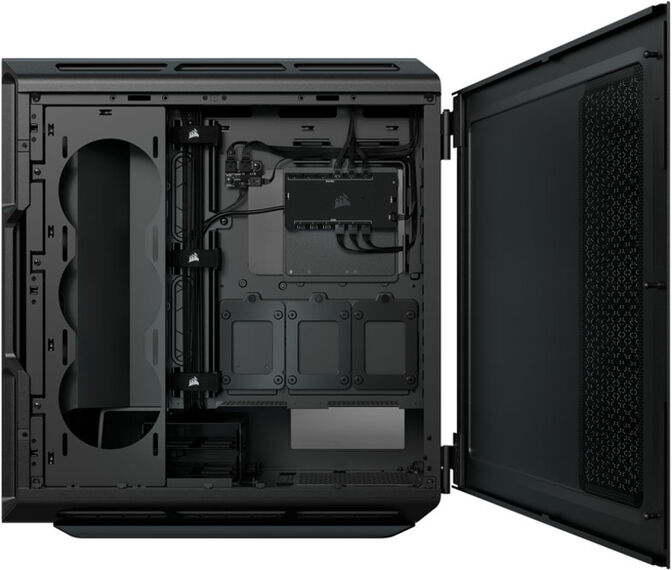 Caixa ATX Corsair 5000T iCUE RGB Preto Vidro Temperado image number 4