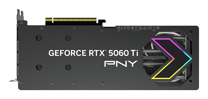 Gr&aacute;fica PNY GeForce&reg; RTX 5060 Ti Gaming RGB Triple Fan OC 8GB GDDR7 DLSS4 image number 7