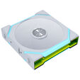 Ventoinha Lian Li UNI FAN SL120 FLEX Wireless Reverse Blade Branco 120mm image number null