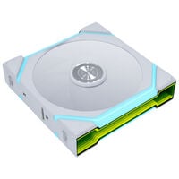 Ventoinha Lian Li UNI FAN SL120 FLEX Wireless Reverse Blade Branco 120mm