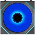 Ventoinha Lian Li UNI FAN SL120 Infinity FLEX Wireless Reverse Blade Preto 120mm image number null