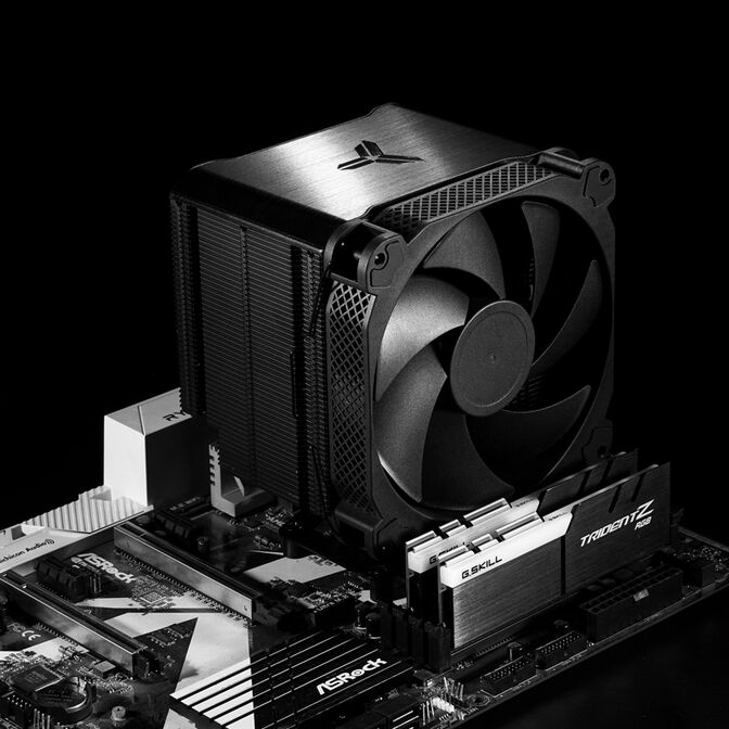 Cooler CPU Jonsbo HX6250 Preto - 140mm (LGA 1700) image number 15