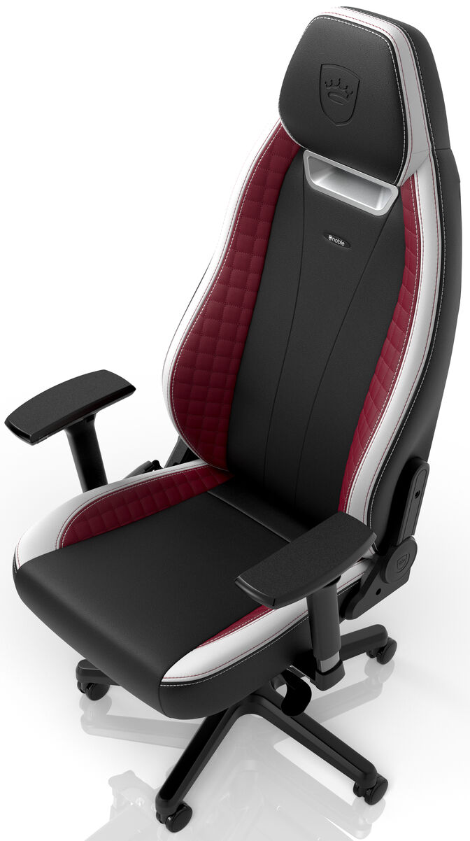 Cadeira noblechairs LEGEND - Preta / Branca / Vermelha image number 9