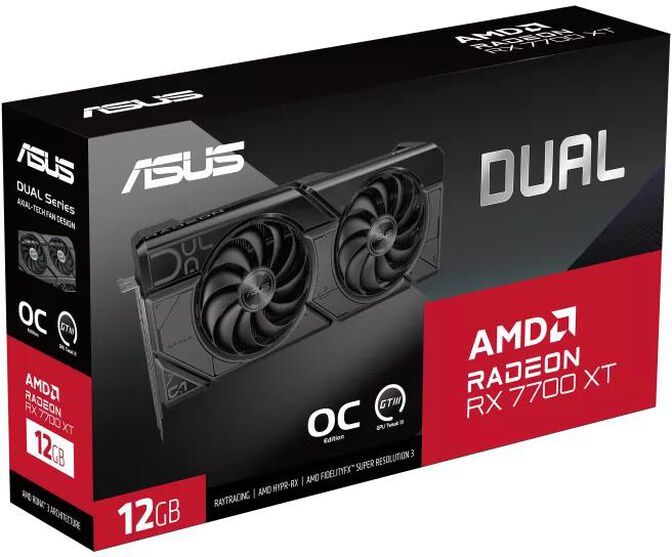 Gr&aacute;fica Asus Radeon RX 7700 XT Dual OC 12GB image number 11