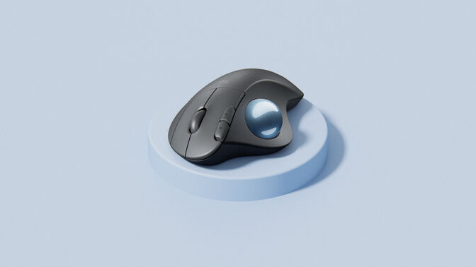 Rato Logitech Ergo M575 for Business Trackball 2000DPI Wireless/Bluetooth Grafite image number 6
