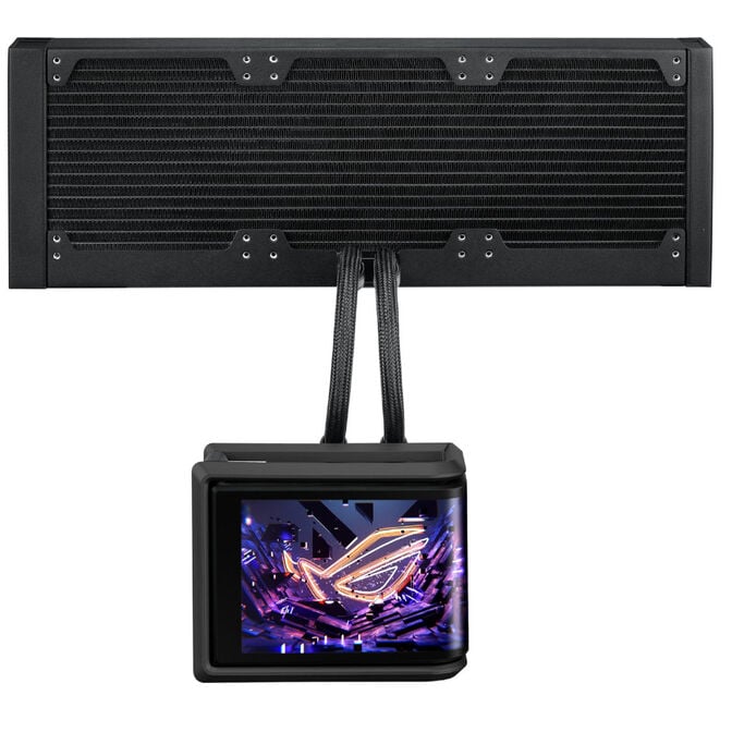 Water Cooler CPU ASUS ROG Ryuo IV SLC 360mm ARGB Preto image number 4