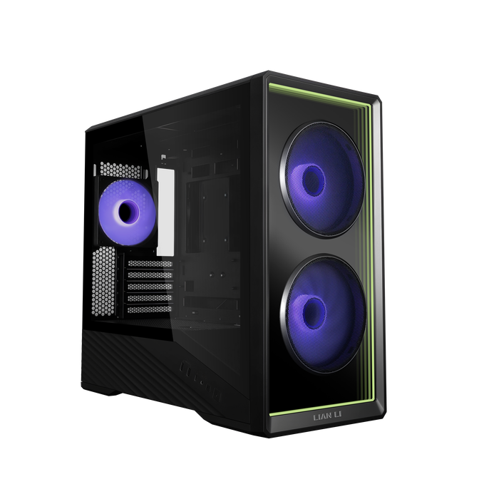 Caixa Micro-ATX Lian Li Vector V150 Mini Infinity Preto Vidro Temperado image number 0