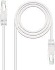 Cabo de Rede Nanocable RJ45 UTP CAT.5E AWG24 2 M Branco image number null