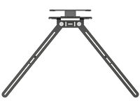 Suporte de TV Logitech Rally Bar TV Mount Preto