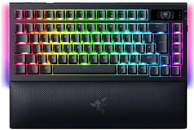 Teclado Razer BlackWidow V4 Pro 75% RGB Tactile Switch Wireless/Bluetooth (US) image number 0