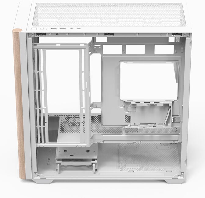 Caixa Micro-ATX Aerocool D301A ARGB Vidro Temperado Branco image number 3