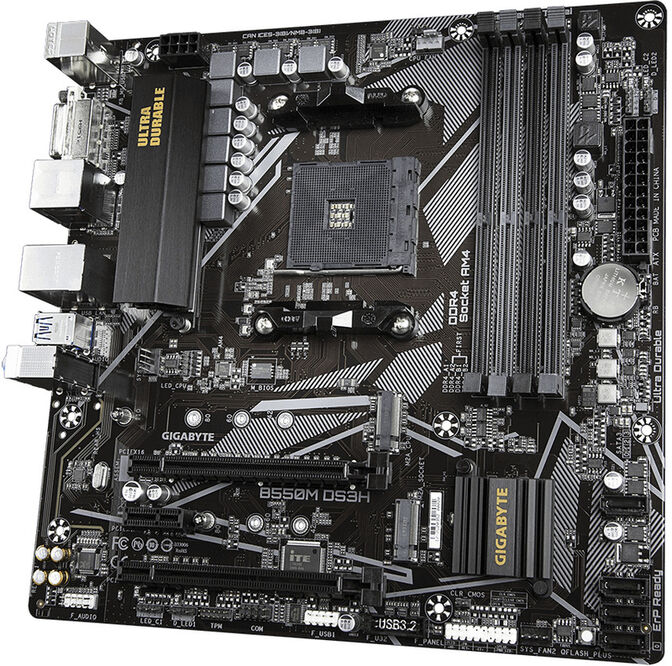 Motherboard Gigabyte B550M DS3H image number 3