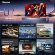 Televis&atilde;o Hisense 55U7NQ 55" QD Mini LED UltraHD 4K VIDAA image number null