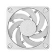 Ventoinha Fractal Design Dynamic 3 12 Reverse RGB 120mm 2200RPM 4 Pinos PWM Branca image number null