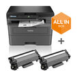 Impressora Multifun&ccedil;&otilde;es a Laser Brother DCP-L2627DWXL WiFi image number null