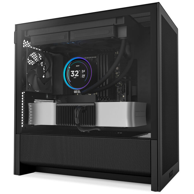 Caixa Micro-ATX NZXT H3 Flow Preta Vidro Temperado image number 4