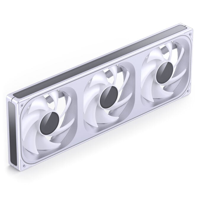 Ventoinha Jonsbo ZB-360  RGB Single-Frame Brancas - Tripla Ventoinha 120mm ( 360mm ) image number 1