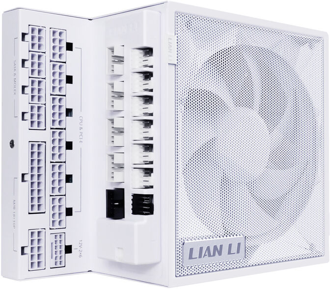 Fonte Modular Lian Li Edge 1200W 80+ Gold Branco image number 5