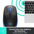 Rato Logitech M190 1000DPI Wireless Azul image number null