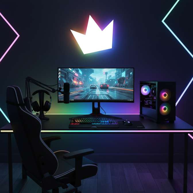 Computador AURA Gamer-PC Ryzen 5 7500F 32GB DDR5 1TB RTX 5060 WiFi W11 image number 7