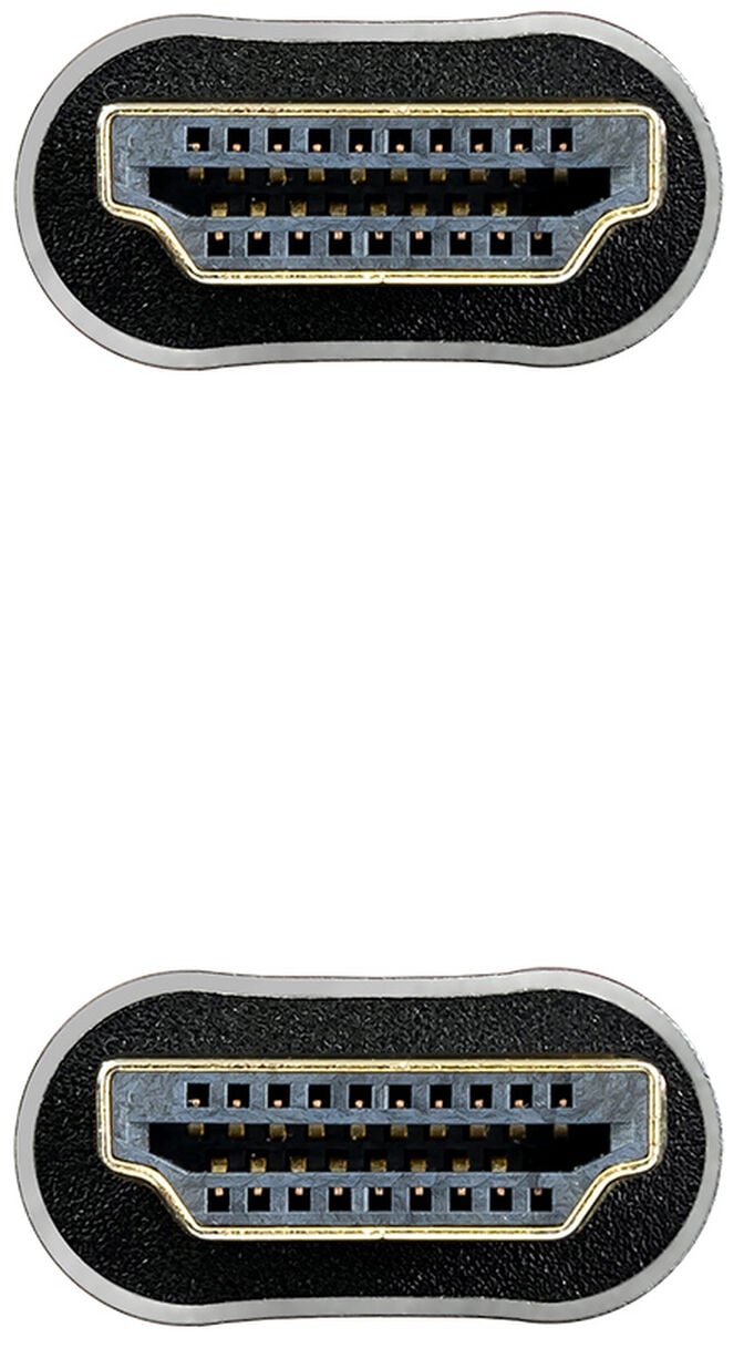 Cabo HDMI V2.1 Ultra High Speed Nanocable A M/M 2 M Preto Certificado ULTRA image number 2