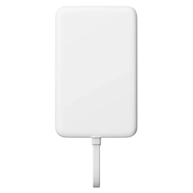 Power Bank Magn&eacute;tica Xiaomi 10000mAh com Cabo Integrado Branco image number 0