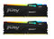 Kingston Kit 64GB (2 x 32GB) DDR5 5200MHz FURY Beast RGB Preto 2R CL40
