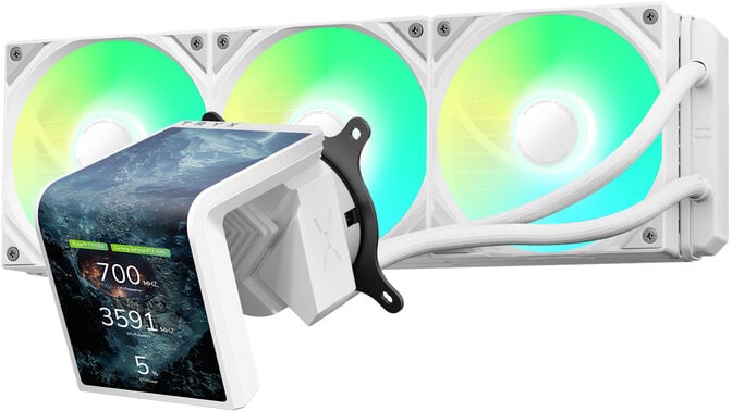 Water Cooler CPU TRYX Panorama SE 360 ARGB Branco image number 2