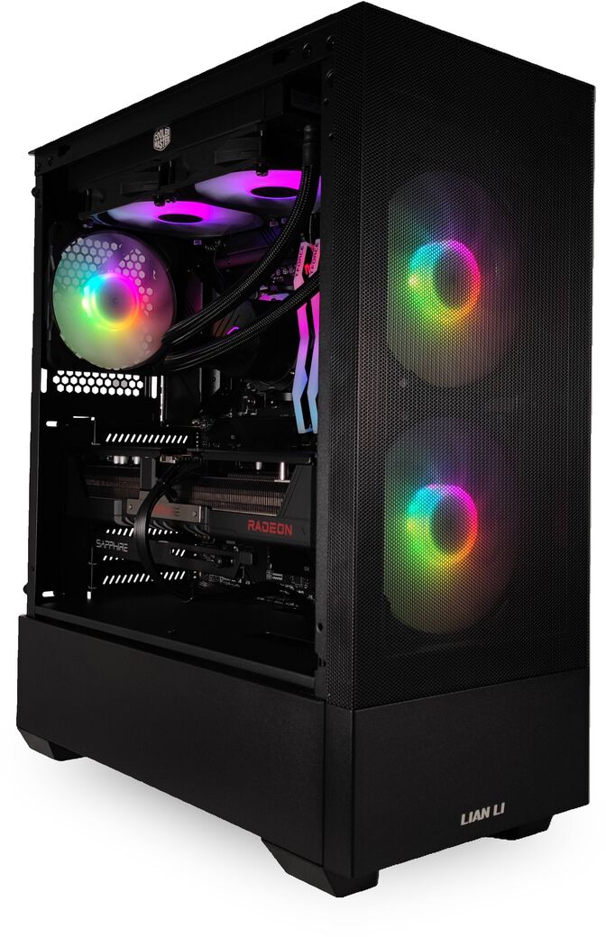 Computador King Mod Gamer-PC Ryzen 7 7800X3D 32GB DDR5 1TB RX 9070 XT WiFi W11 image number 1
