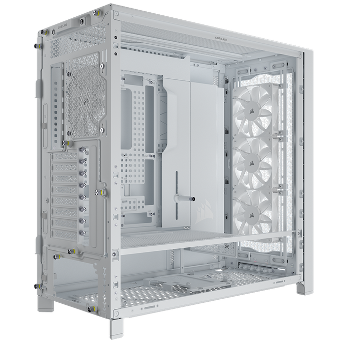 Caixa E-ATX Corsair Frame 5000D RS Airflow Branca Vidro Temperado image number 1