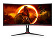 Monitor Curvo AOC Gaming 34" CU34G2XP VA WQHD 180Hz 1ms Adaptive Sync HDR400 image number null