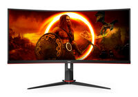 Monitor Curvo AOC Gaming 34" CU34G2XP VA WQHD 180Hz 1ms Adaptive Sync HDR400