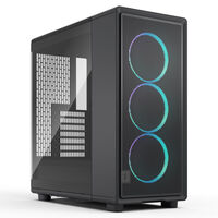 Caixa ATX Fractal Design Epoch Black Tempered Glass RGB Light Tint