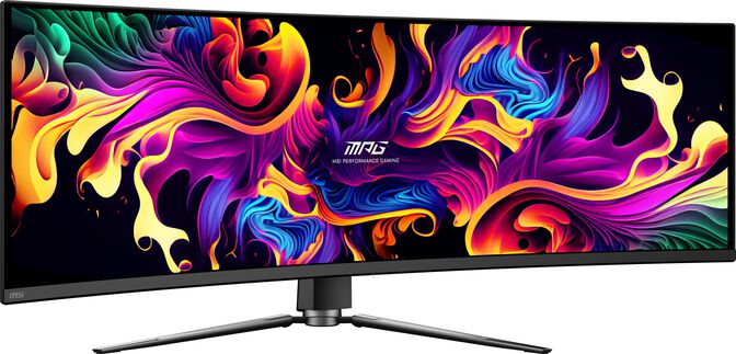 Monitor Curvo MSI MPG 491CQP QD-OLED 49" DQHD 144Hz USB-C image number 1