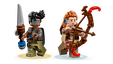 LEGO Horizon: Aloy e Varl VS Carapa&ccedil;a e Dentes Serra, 768 Pe&ccedil;as (77037) image number null
