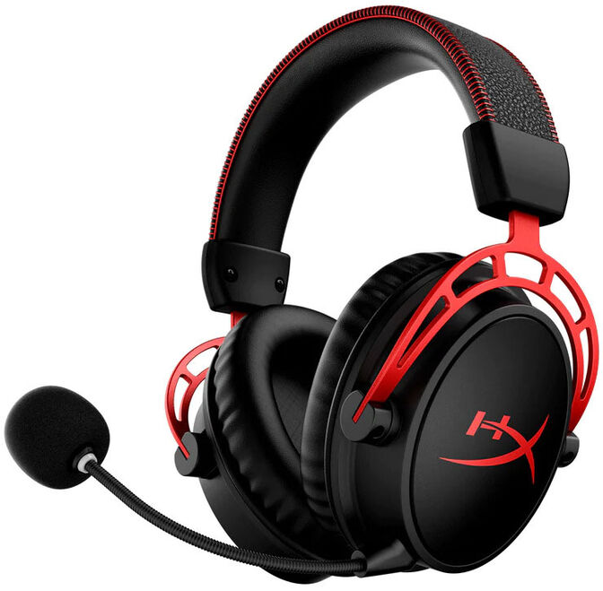 Headset HyperX Cloud Alpha Wireless Preto/Vermelho image number 0