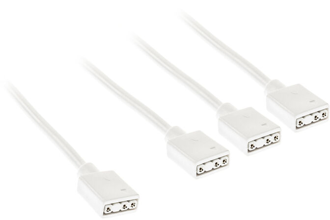 Cabo Splitter Kolink 1-3 ARGB 30cm Branco image number 0