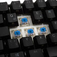 Teclado Mec&acirc;nico Ducky Mecha Pro SF RGB Black MX Blue (PT) image number null