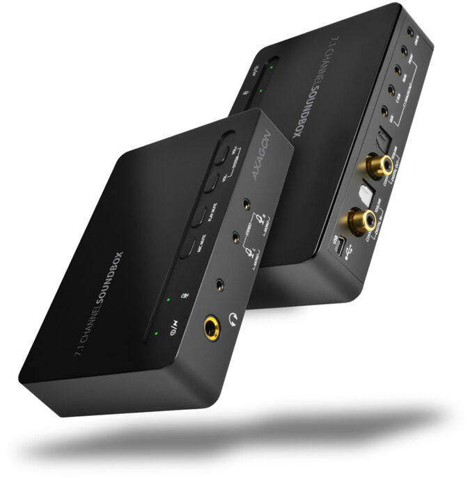 Placa Som HQ AXAGON ADA-17 USB 2.0 image number 4