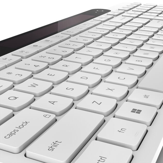 Teclado Lenovo 800 Auto-Carreg&aacute;vel BT Branco image number 10