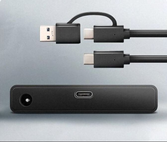 Adaptador AXAGON ADSA-FPX USB-C 3.2 Gen2 10G- SATA SSD/HDD FASTPortX - iclui carregador image number 1