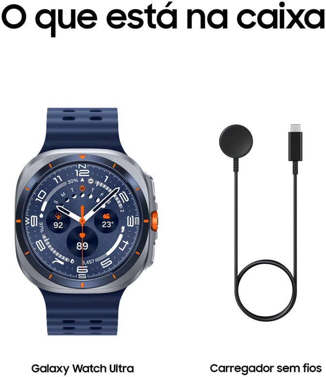 Smartwatch Samsung Galaxy Watch Ultra 2025 47mm LTE Azul image number 10