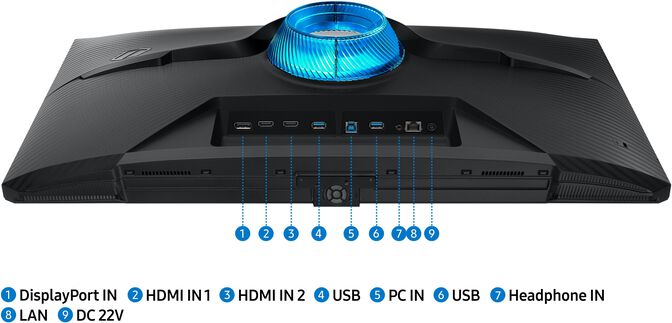 Monitor Samsung Odyssey G7 27" G70B IPS 4K 144Hz 1ms FreeSync Premium Pro G-Sync Compatible HDR 400 image number 22