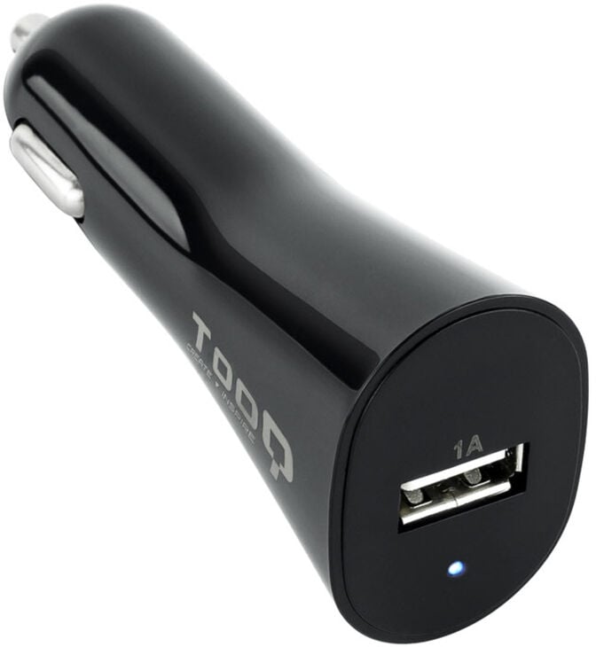 Carregador de Isqueiro Tooq 5V/1A Preto image number 0