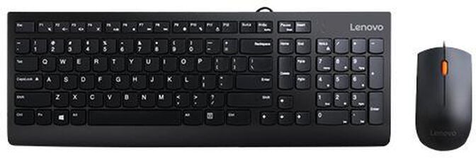 Teclado + Rato Lenovo 300 Combo USB Preto image number 0