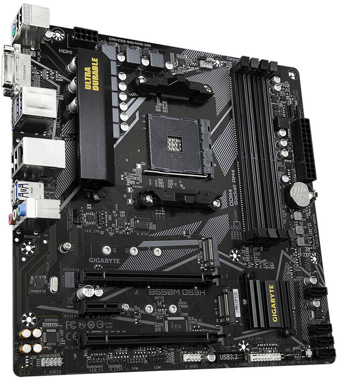 Motherboard Gigabyte B550M DS3H image number 2