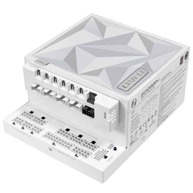 Fonte Modular Lian Li Edge Platinum V2 1200W 80+ Platinum Branco (C/Hub) image number 0